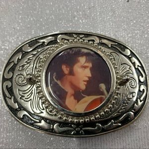 Elvis Presley Photo Belt Buckle